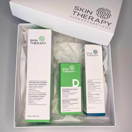 Kit Rotina Antiacne - Sabonete + Sérum Secativo + Sérum de Ácido Hialurônico